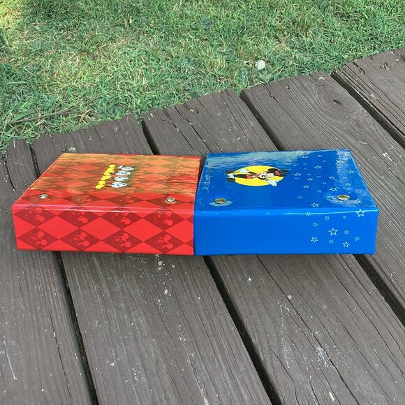 Disney Mickey Mouse Photo Album‎ Scrapbook Lot of 2 Red Blue Vintage - Picture 5 of 7